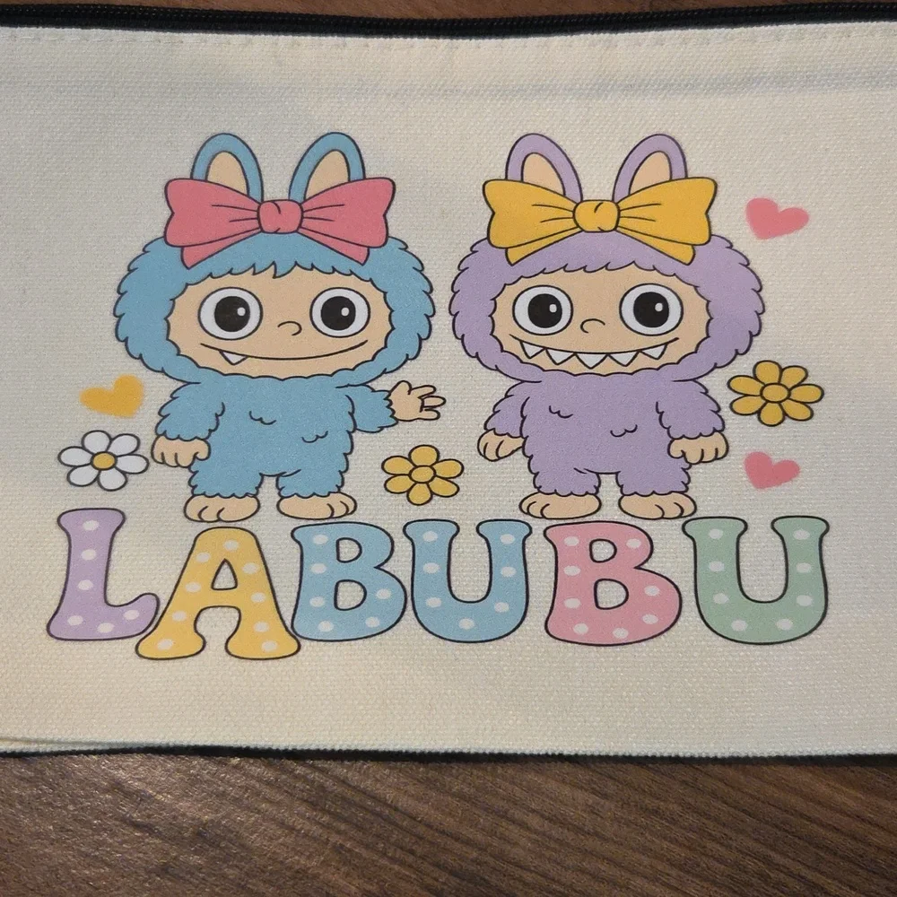 Labubu Friends Ziippered Wristlet Pouch